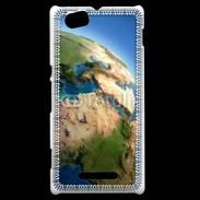Coque Sony Xperia M Terre vue du ciel