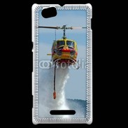 Coque Sony Xperia M Hélicoptère bombardier d'eau