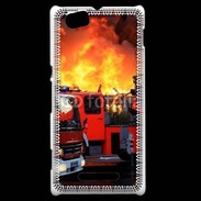 Coque Sony Xperia M Intervention des pompiers incendie