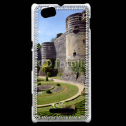 Coque Sony Xperia M Château fort et jardins d'Angers en France