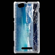 Coque Sony Xperia M Iceberg en montagne