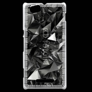 Coque Sony Xperia M Fond cristal abstrait