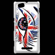 Coque Sony Xperia M Oeil Angleterre