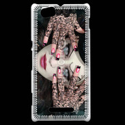 Coque Sony Xperia M Fashion lady