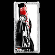 Coque Sony Xperia M Voiture noire