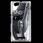 Coque Sony Xperia M Voiture américaine noire