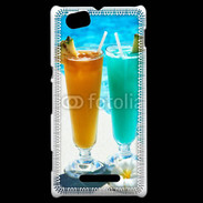 Coque Sony Xperia M Cocktail piscine