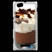 Coque Sony Xperia M Verrine dessert chocolat
