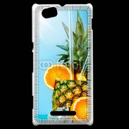 Coque Sony Xperia M Cocktail d'ananas