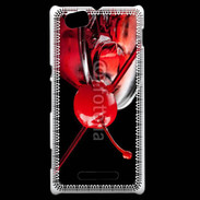 Coque Sony Xperia M Cocktail cerise 10