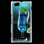 Coque Sony Xperia M Cocktail bleu