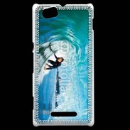 Coque Sony Xperia M Surfeur dans un tube