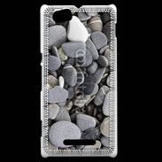 Coque Sony Xperia M Fond de galets