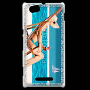 Coque Sony Xperia M Sur la plage ensoleillée 1