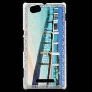 Coque Sony Xperia M Ponton de mer des bahamas