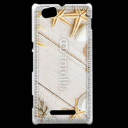 Coque Sony Xperia M La mer et les coquillages