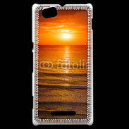 Coque Sony Xperia M Couché de soleil mer 2