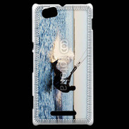 Coque Sony Xperia M Kitesurfeur en mer 5