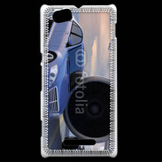 Coque Sony Xperia M Voiture de luxe devant jet privé 1