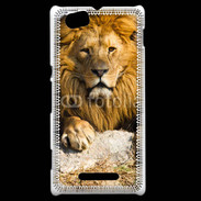 Coque Sony Xperia M Tête de lion