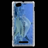 Coque Sony Xperia M Requin blanc