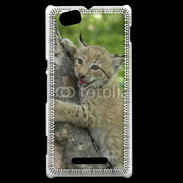 Coque Sony Xperia M Bébé Lynx