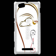 Coque Sony Xperia M Illustration cheval 5