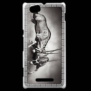 Coque Sony Xperia M Combat d'animaux sauvages