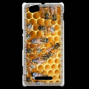 Coque Sony Xperia M Abeilles dans une ruche