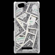 Coque Sony Xperia M Billet de banque en folie