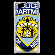 Coque Sony Xperia M Police de New York