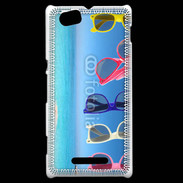 Coque Sony Xperia M Lunettes en vacances