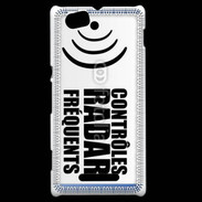 Coque Sony Xperia M Avertissement Radar automatique