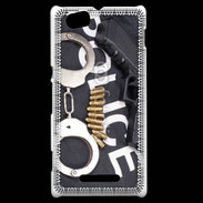 Coque Sony Xperia M Equipement de police