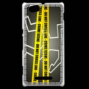 Coque Sony Xperia M Scène de crime