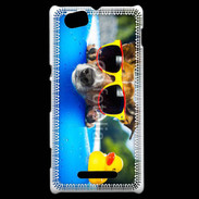 Coque Sony Xperia M Chien à la piscine 5