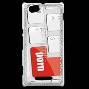 Coque Sony Xperia M Clavier sexy