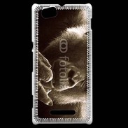 Coque Sony Xperia M Singe faisant un fuck