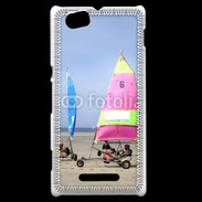 Coque Sony Xperia M Char à voile