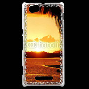 Coque Sony Xperia M Fin de journée sur plage Bahia au Brésil