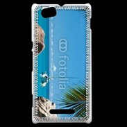 Coque Sony Xperia M Plage des Seychelles