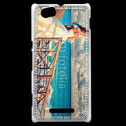 Coque Sony Xperia M Voyage de lune de miel