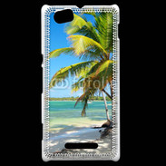 Coque Sony Xperia M Plage tropicale 5