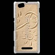 Coque Sony Xperia M Soleil et sable sur la plage