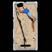 Coque Sony Xperia M Volley ball sur plage
