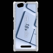 Coque Sony Xperia M Clavier sexy 3
