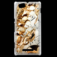 Coque Sony Xperia M Saxophone