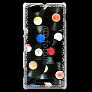 Coque Sony Xperia M Disque vynil