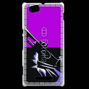 Coque Sony Xperia M Joueur de trompette