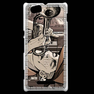 Coque Sony Xperia M Joueur de trompette 2